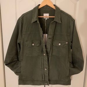 AG JEAN KHAKI DENIM JACKET XXL